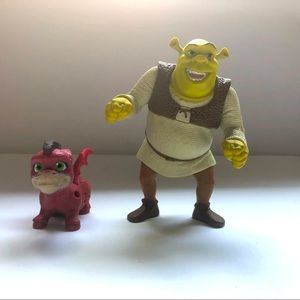 McDonald’s talking Donkey/Dragon Baby & Shrek Toys